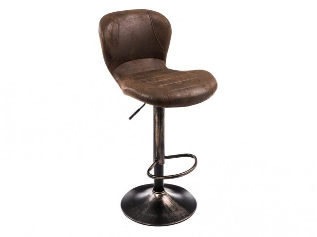 Hold vintage Барный стул Окрашенный металл Коричневый 45х97х49, артикул 10264353