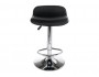 Roxy черный Барный стул Хромированный металл 43х60х45, артикул 10264356 фото 2