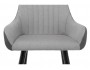 Haris серый Барный стул Окрашенный металл Серый 48х106х48, артикул 10264365 фото 3