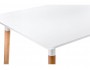 Table 120 white / wood Стол Белый, Белый Массив бука 120х73х80 , артикул 10262859 фото 5