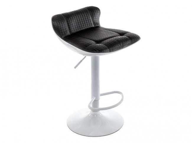 Domus белый / черный Барный стул Окрашенный металл Черный 75х44, артикул 10264493