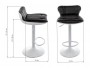 Domus белый / черный Барный стул Окрашенный металл Черный 75х44, артикул 10264493 фото 3