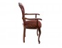 Кресло Adriano 2 вишня / патина Стул деревянный Ткань Красный Массив бука 96х55, артикул 10263244 фото 4