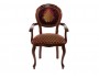 Кресло Adriano 2 вишня / патина Стул деревянный Ткань Красный Массив бука 96х55, артикул 10263244 фото 6