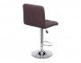 Paskal brown Барный стул Хромированный металл Коричневый 92х47, артикул 10264196 фото 5