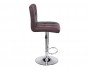 Paskal brown Барный стул Хромированный металл Коричневый 92х47, артикул 10264196 фото 9