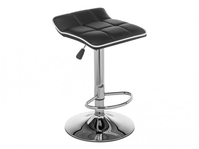 Fera Барный стул Хромированный металл Черный 40х64х40, артикул 10264357