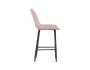 Седа велюр розовый / черный Барный стул Металл Розовый 102х57, артикул 10264279 фото 7