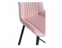 Седа велюр розовый / черный Барный стул Металл Розовый 102х57, артикул 10264279 фото 9