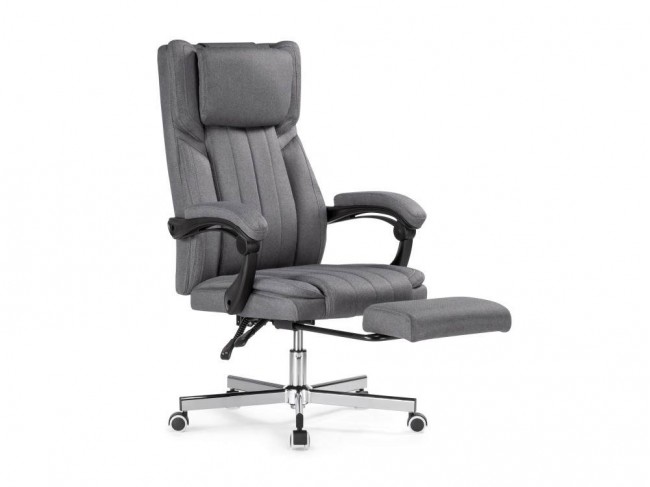 Damir gray Компьютерное кресло Ткань Серый Металл 105х63, артикул 10262451