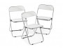 Fold складной white Пластиковый стул Металл Белый 81х46, артикул 10297162 фото 5