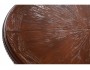 Долерит миланский орех Стол деревянный Коричневый, Орех Массив дерева 90х76х90 , артикул 10352253 фото 8